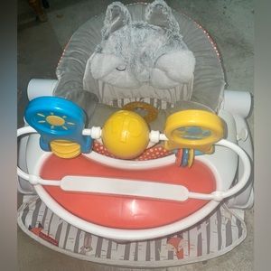 Fisher Price Portable Baby Seat With Toys